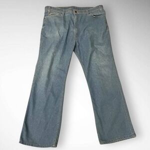 LEVI'S Men's‎ Vintage Orange Label Light Wash Bootcut Relaxed Fit Size 42x30